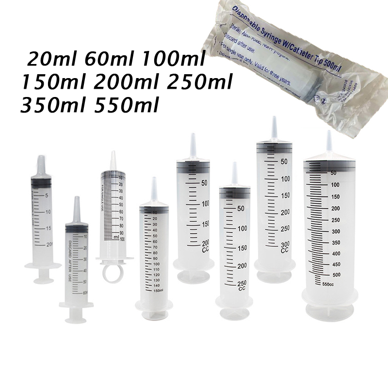 Food Storage Youtube - 20ml-550ML Large Capacity Syringes Reusable Needle