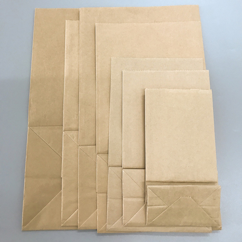 Food Storage Usa - 100pcs Kraft Paper Bag Small Size