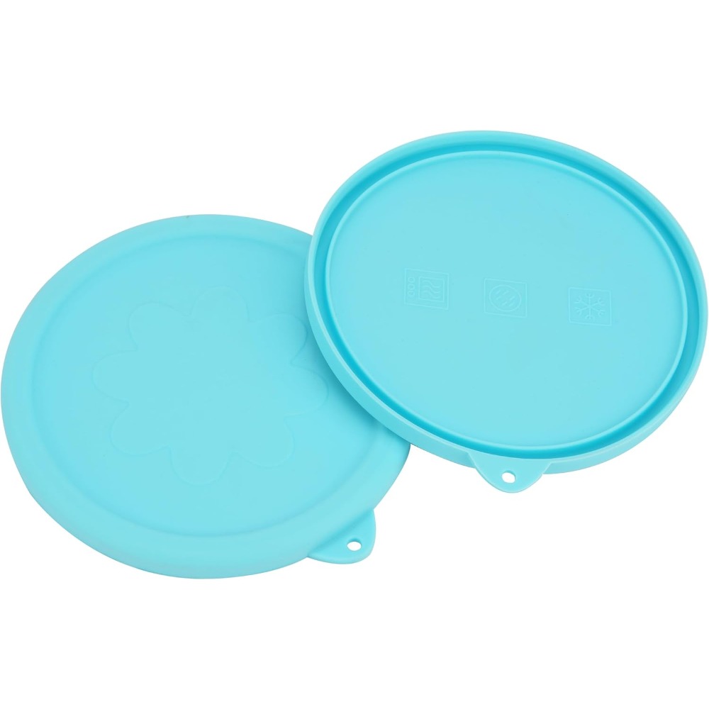 Food Storage With Glass Lids - Silicone Lids for Glass Mixing Bowls