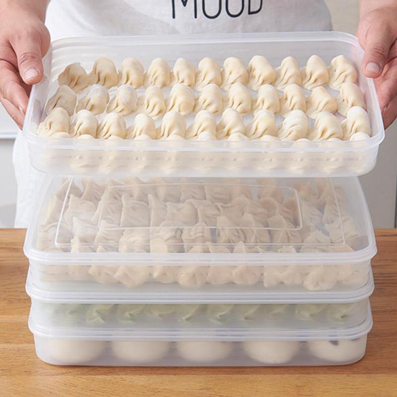 Food Storage Freezer - New·Kitchen Storage Box Refrigerator Organizer Transparent
