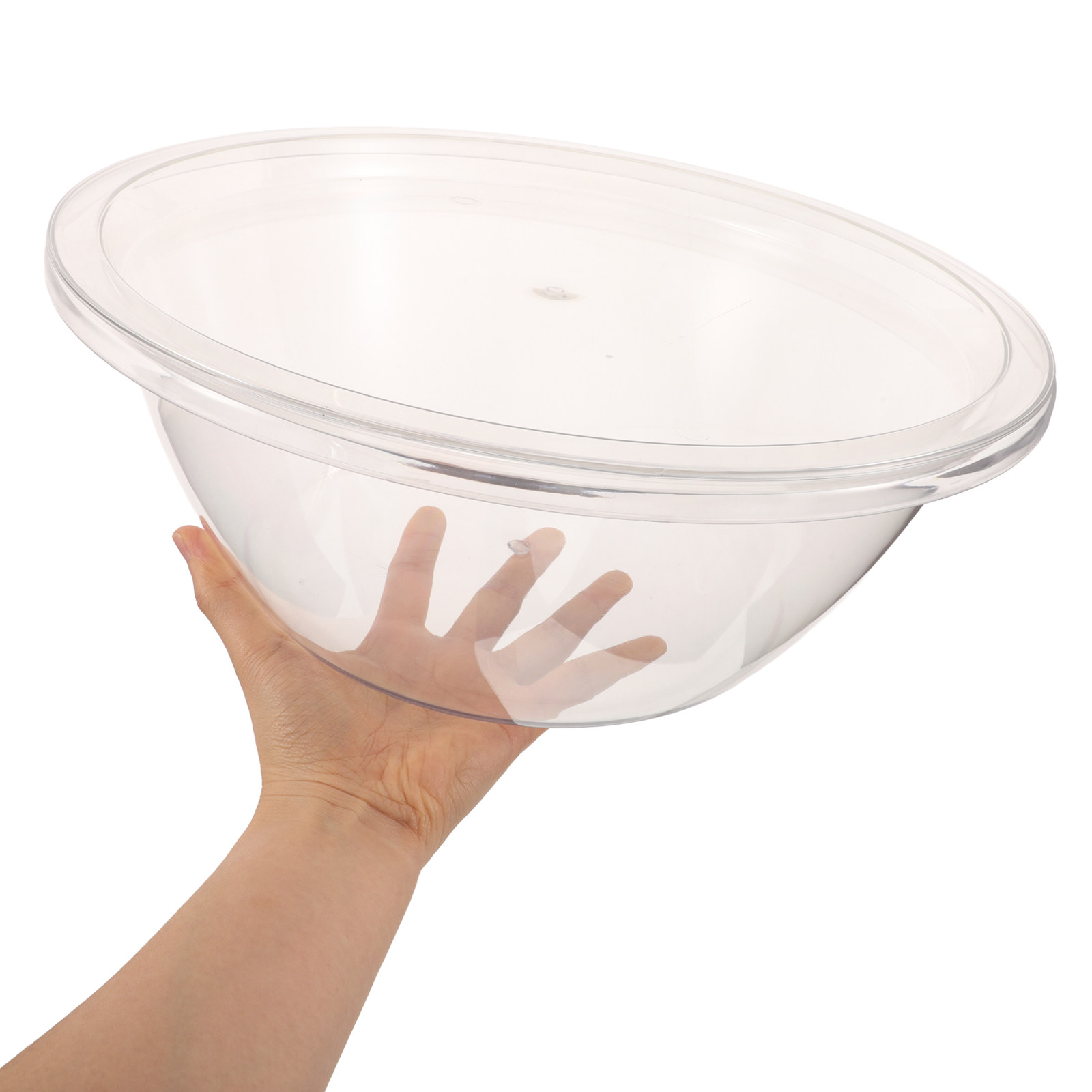 Food Storage Freezer - 2Sets Salad Mixing Bowls Plastic Nesting