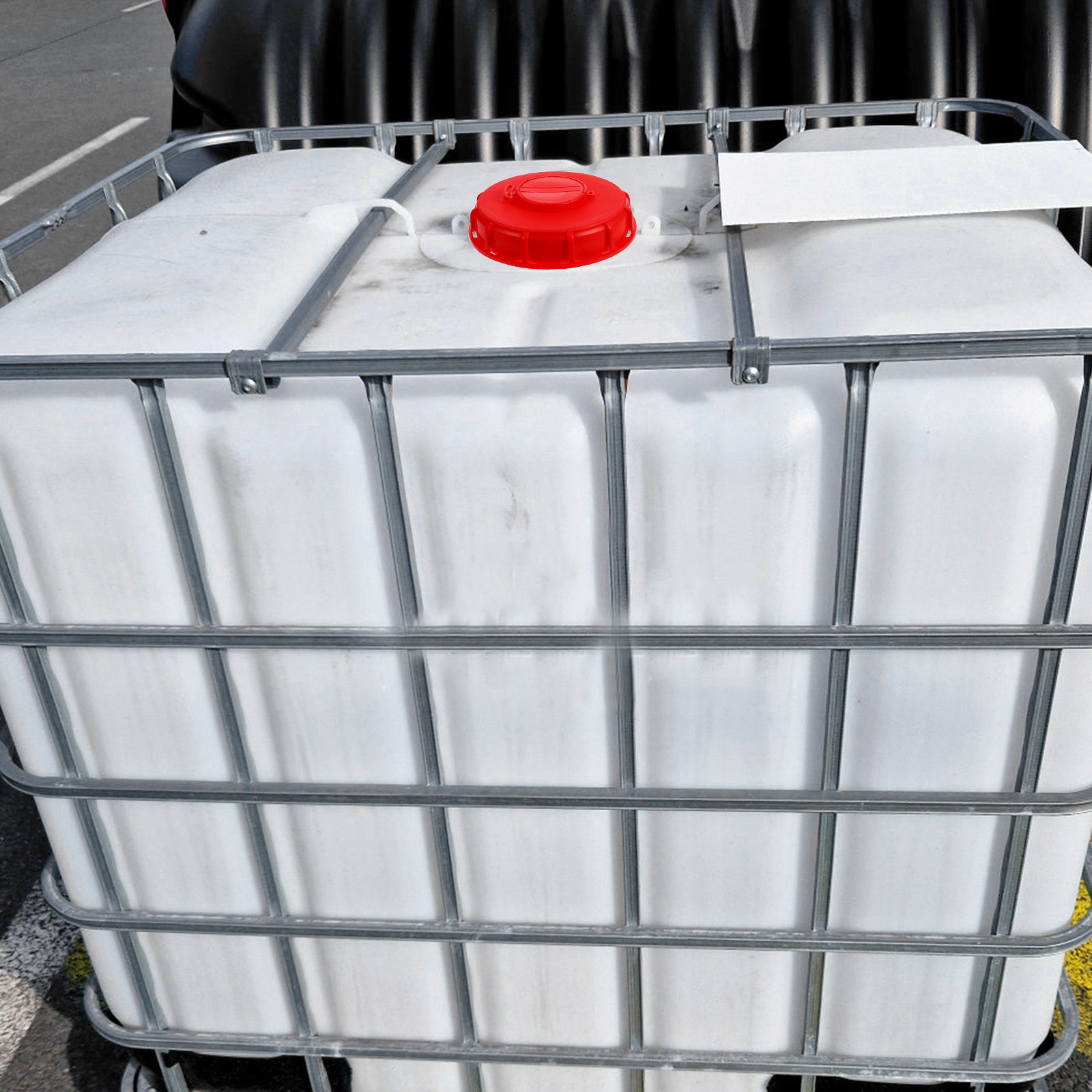 Food Storage With Lids - Ibc Tote Lid Red 16.2cm ABS