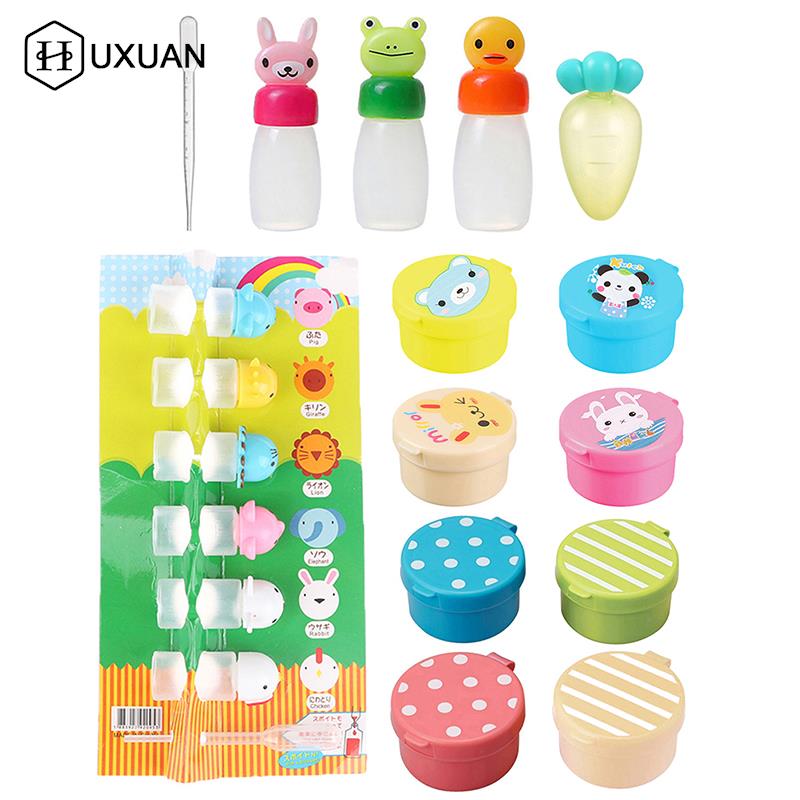 Salad Dressing Bottle - 1-7pcs Mini Seasoning Sauce Bottle Portable