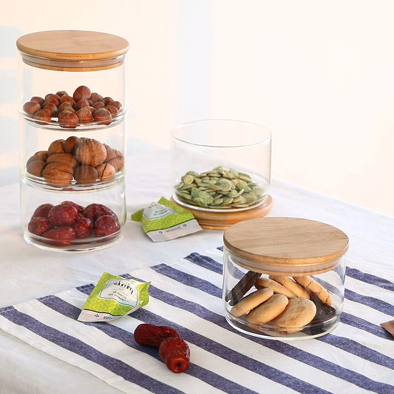 New1200 Ml 3-layer Glass Can K - Food Storage Lidl ulasan dan harga