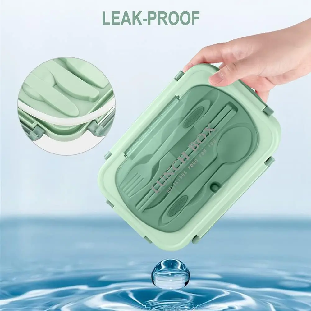 1200ML Bento Lunch Box For Adu - Food Storage Safety ulasan dan harga
