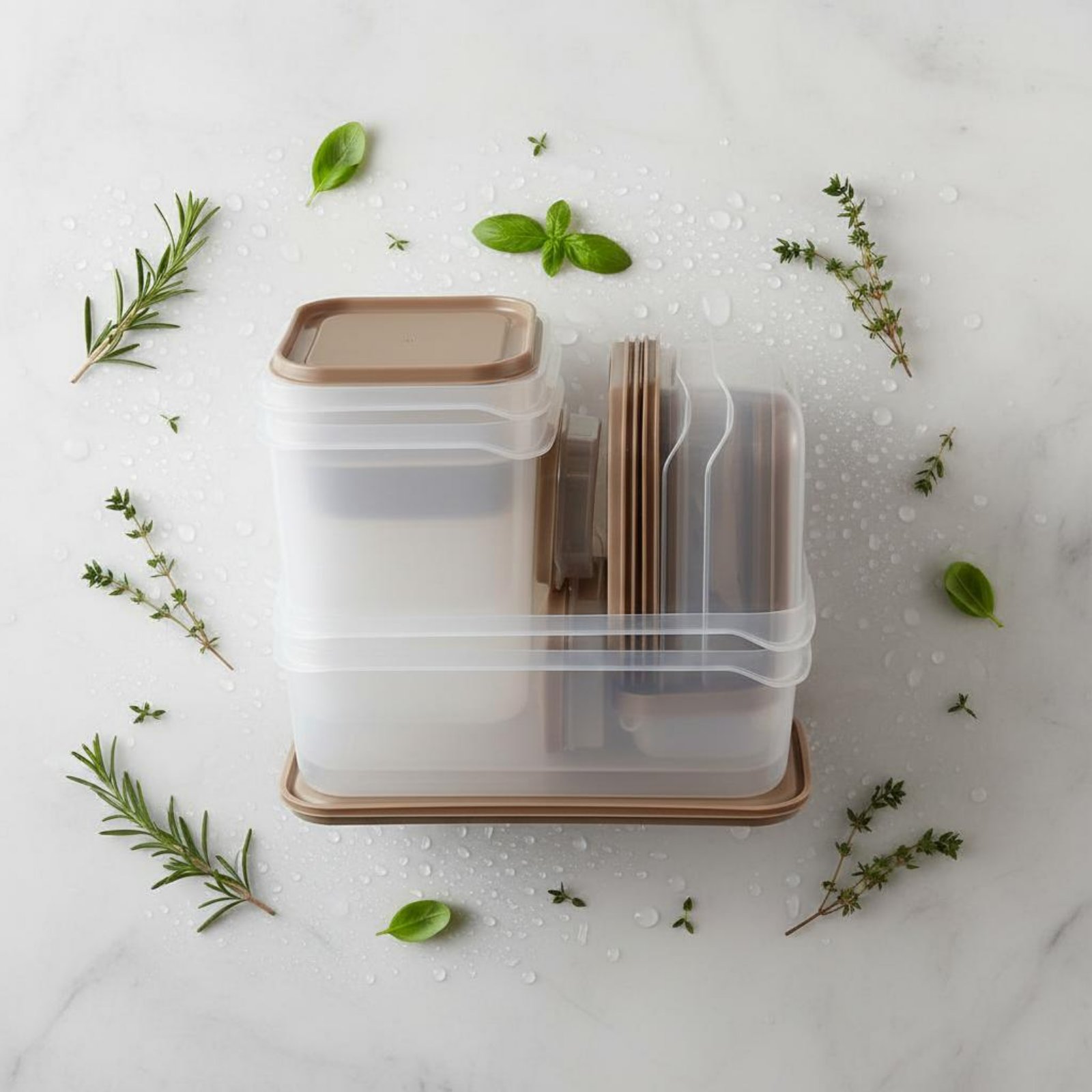 17 Pieces Fridge Storage Box S - Food Storage With Lids ulasan dan harga