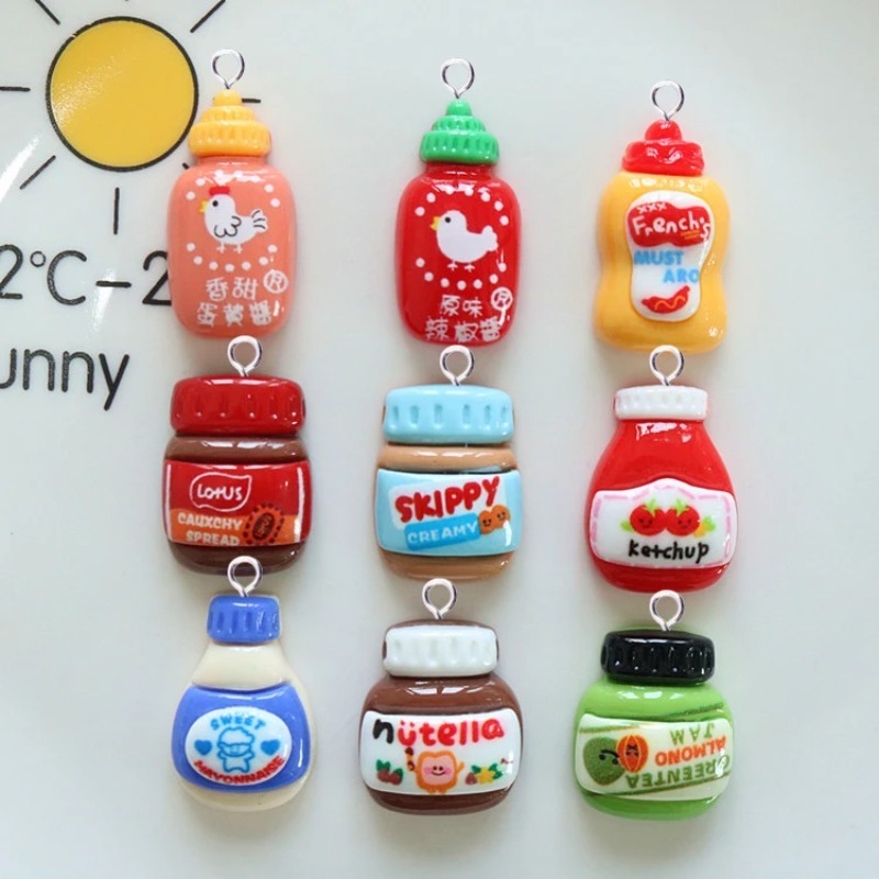 10pcs Funny Cartoon Bread Sauc - Salad Dressing Bottle ulasan dan harga