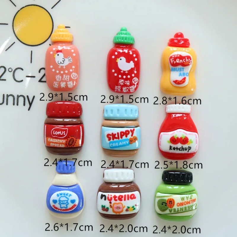 10pcs Funny Cartoon Bread Sauc - Salad Dressing Bottle ulasan dan harga