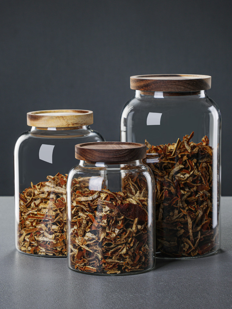 Glass Storage Jar with Lid Lar - Food Storage Lidl ulasan dan harga