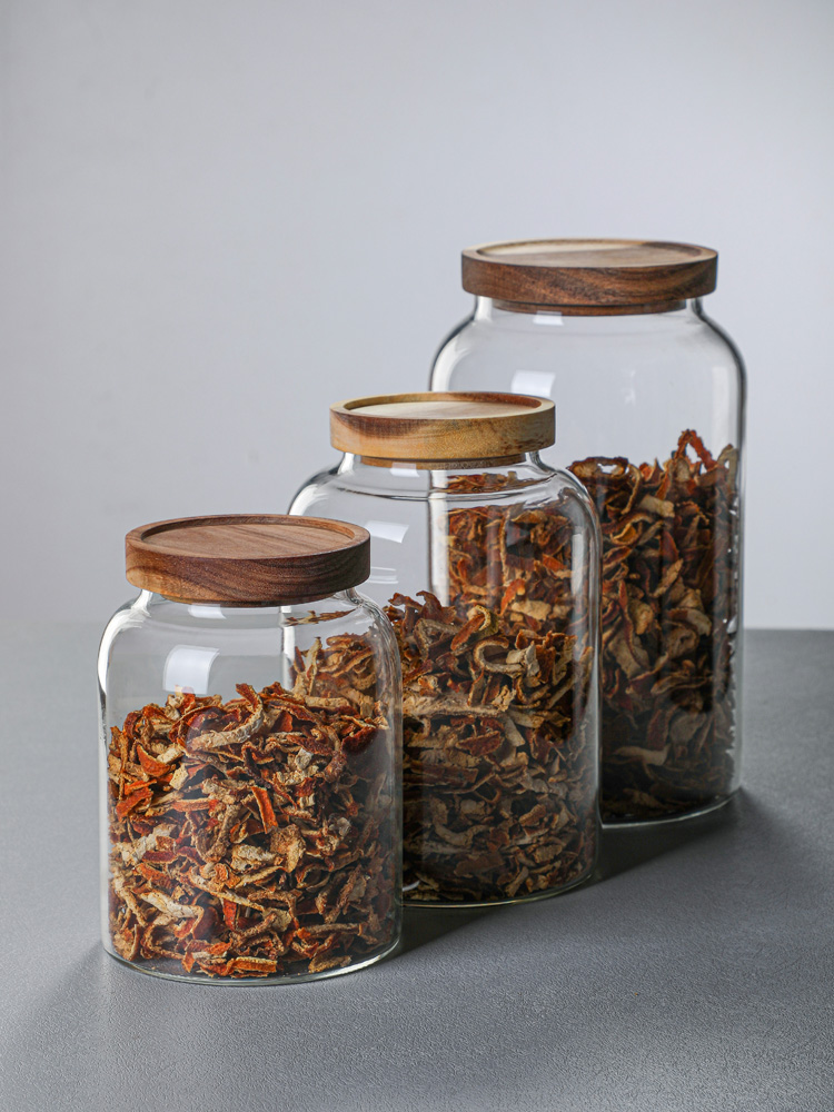 Glass Storage Jar with Lid Lar - Food Storage Lidl ulasan dan harga