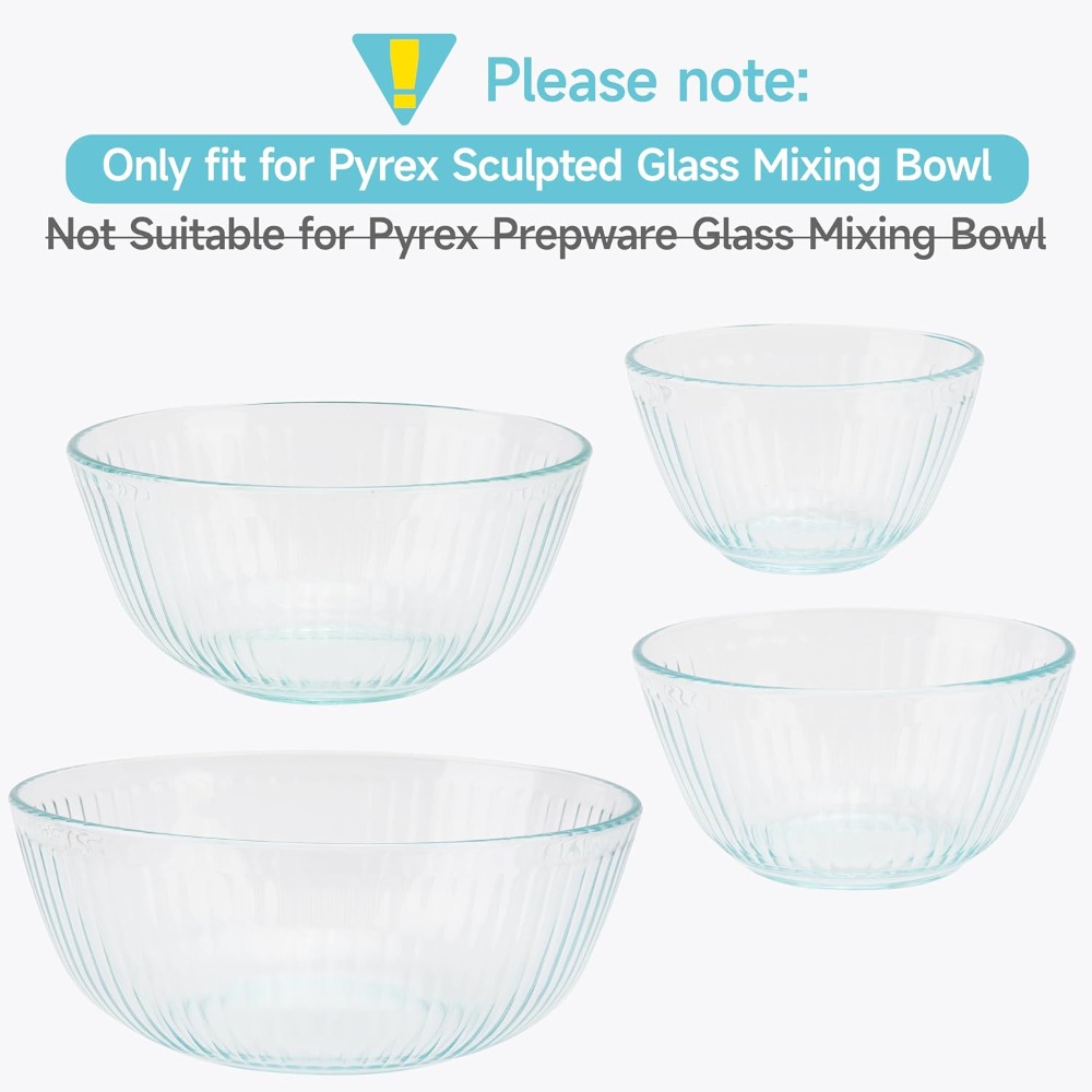 Silicone Lids for Glass Mixing - Food Storage With Glass Lids ulasan dan harga