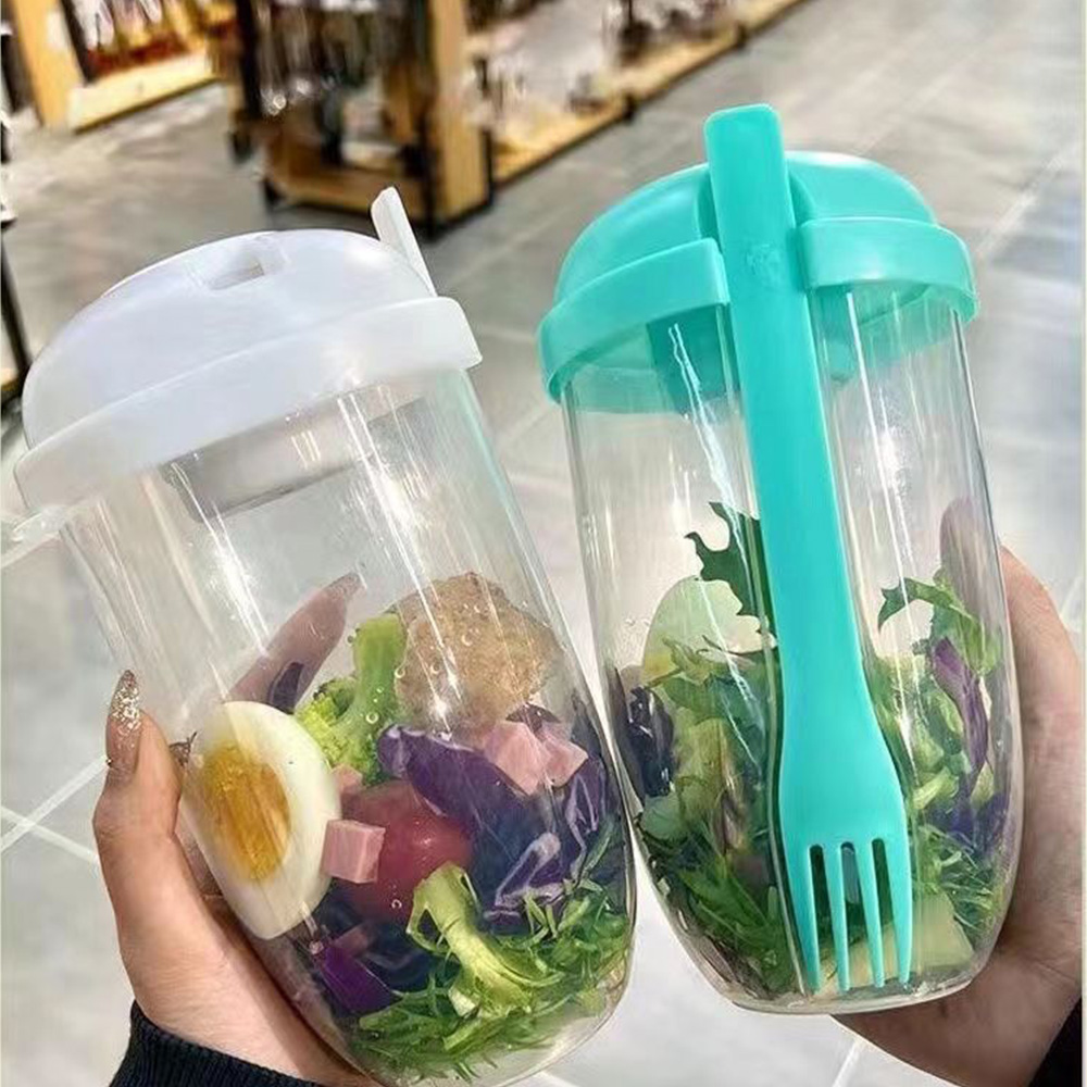 1PC White/Green Portable Bottl - Salad Dressing Bottle ulasan dan harga