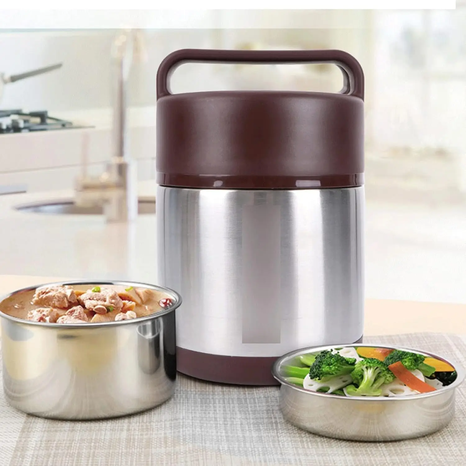 bento lunch box for adults Lar - Food Storage Vacuum ulasan dan harga