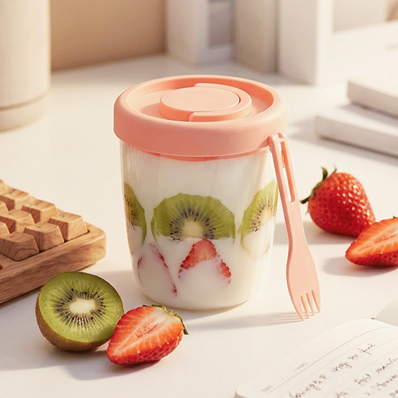 Yogurt Cups With Lids Double W - Salad Dressing Bottle ulasan dan harga