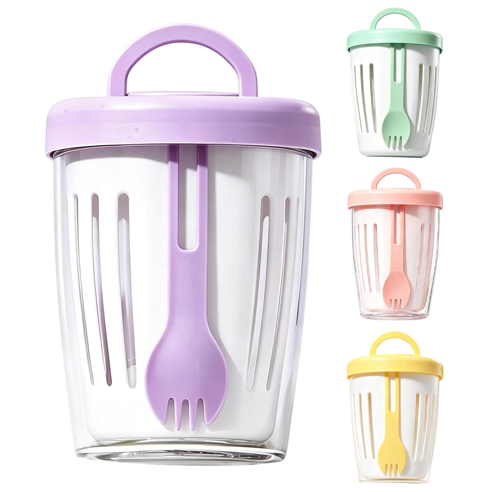Yogurt Cups With Lids Double W - Salad Dressing Bottle ulasan dan harga