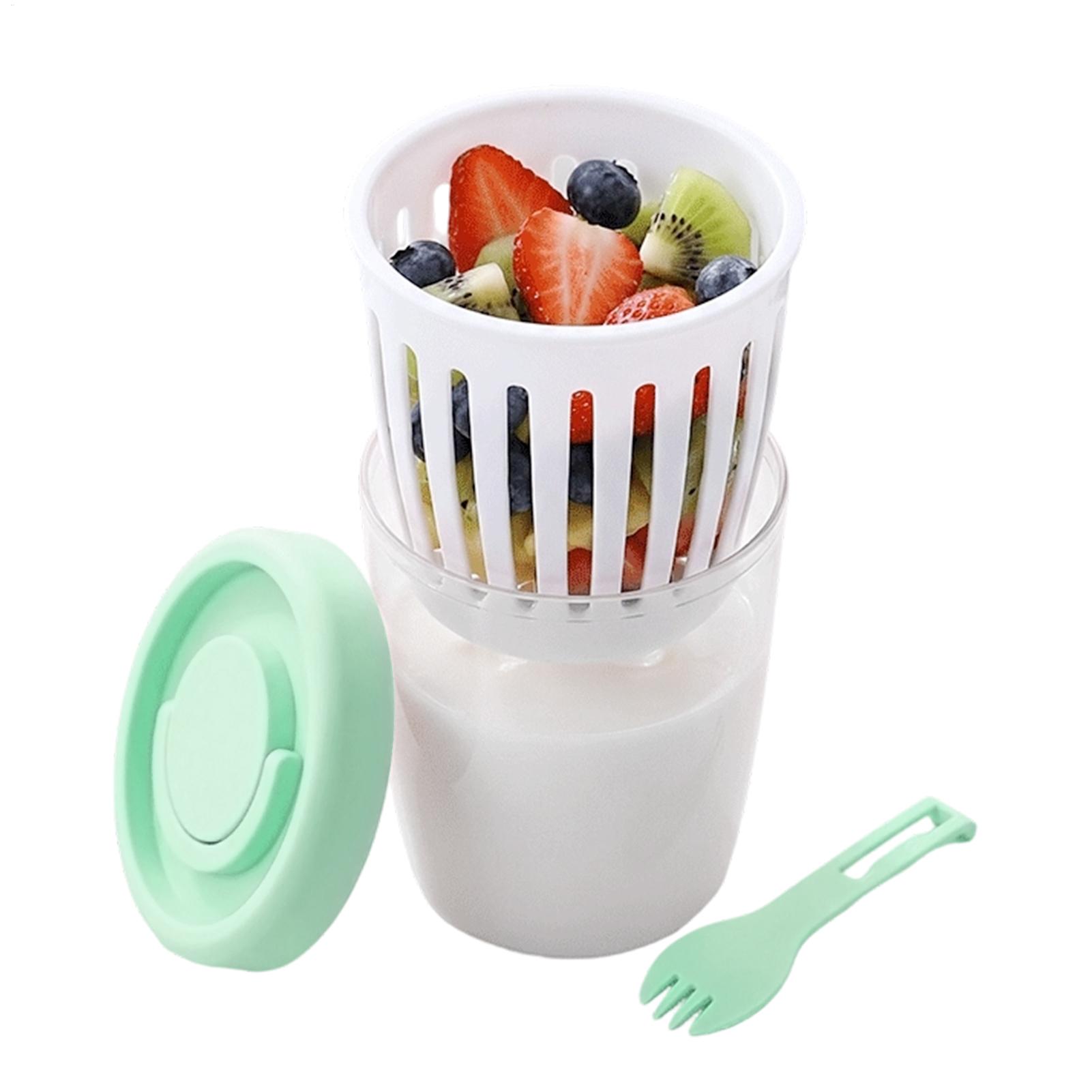 Yogurt Cups With Lids Double W - Salad Dressing Bottle ulasan dan harga