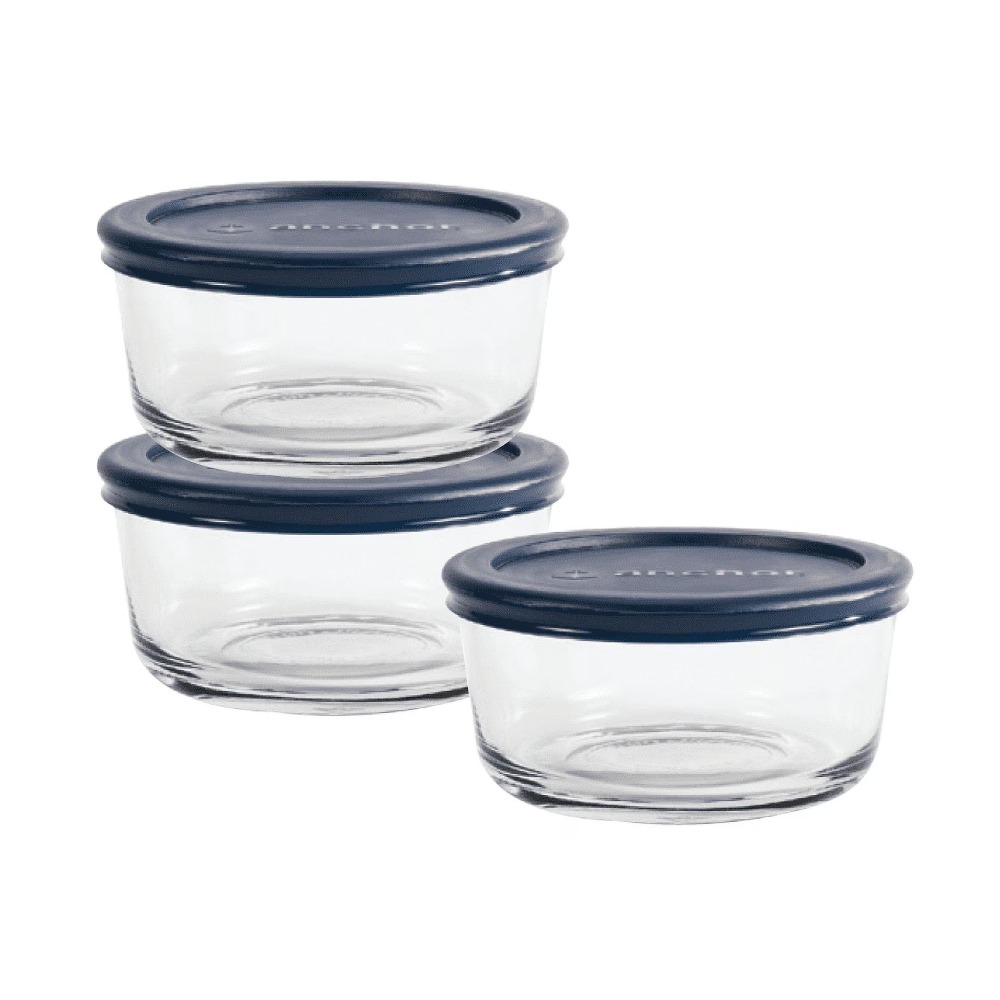 Anchor Hocking Glass Food Stor - Food Storage With Glass Lids ulasan dan harga