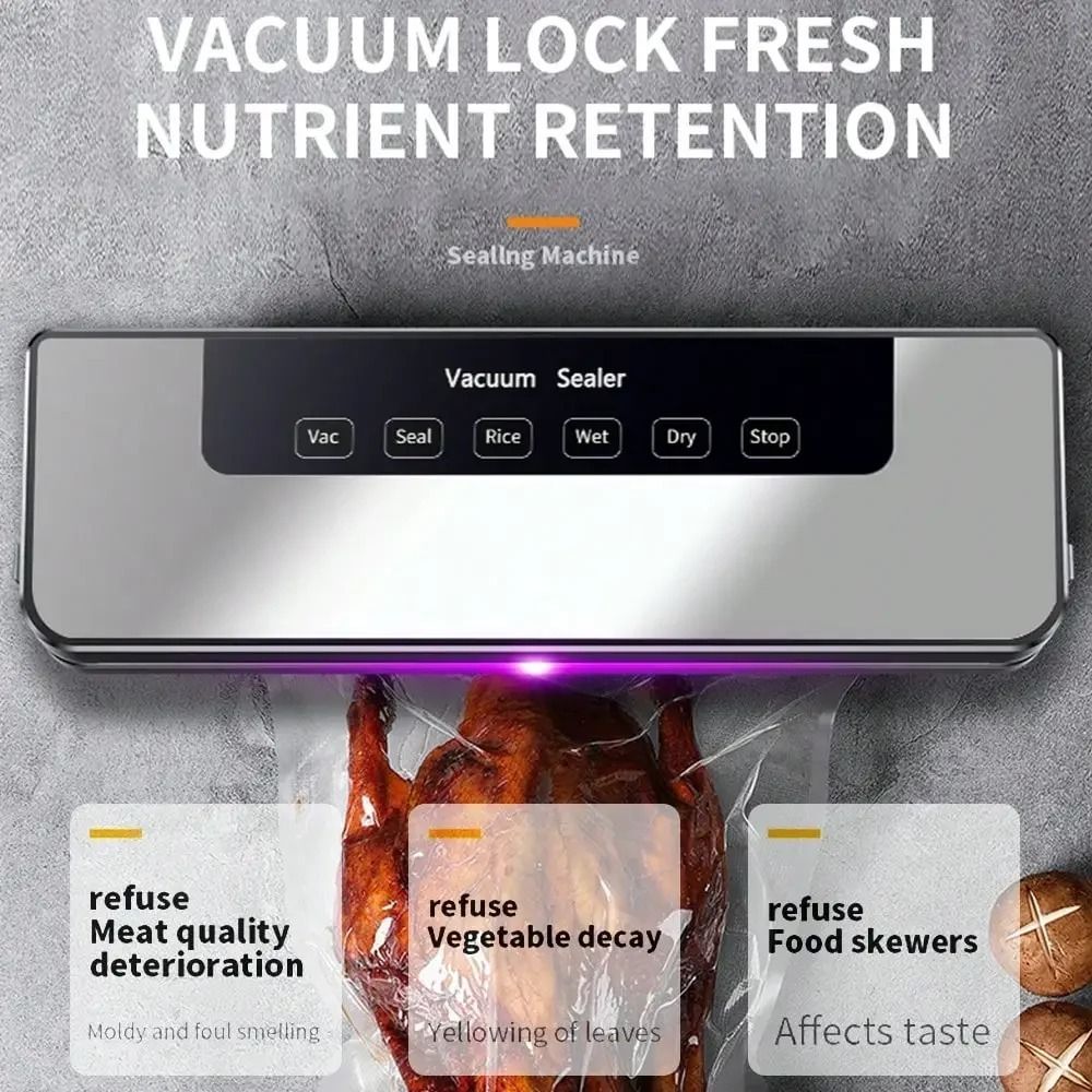 Touch Button Electric Vacuum S - Food Storage Vacuum ulasan dan harga