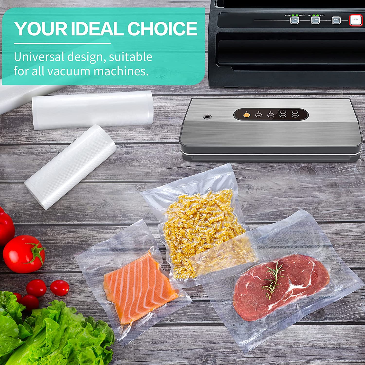 Kitchen Bags For Vacuum Food V - Food Storage Vacuum ulasan dan harga
