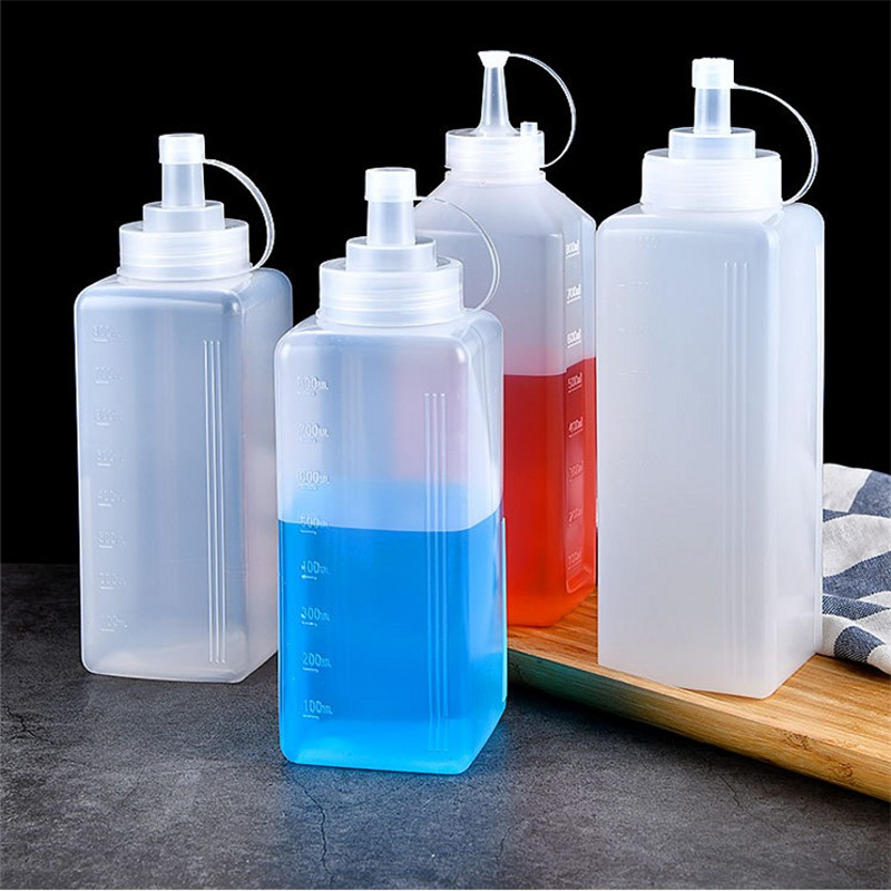 450-1000ml Squeeze Condiment B - Salad Dressing Bottle ulasan dan harga