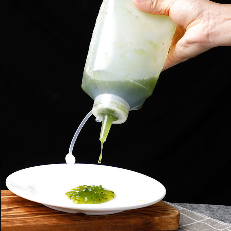 450-1000ml Squeeze Condiment B - Salad Dressing Bottle ulasan dan harga