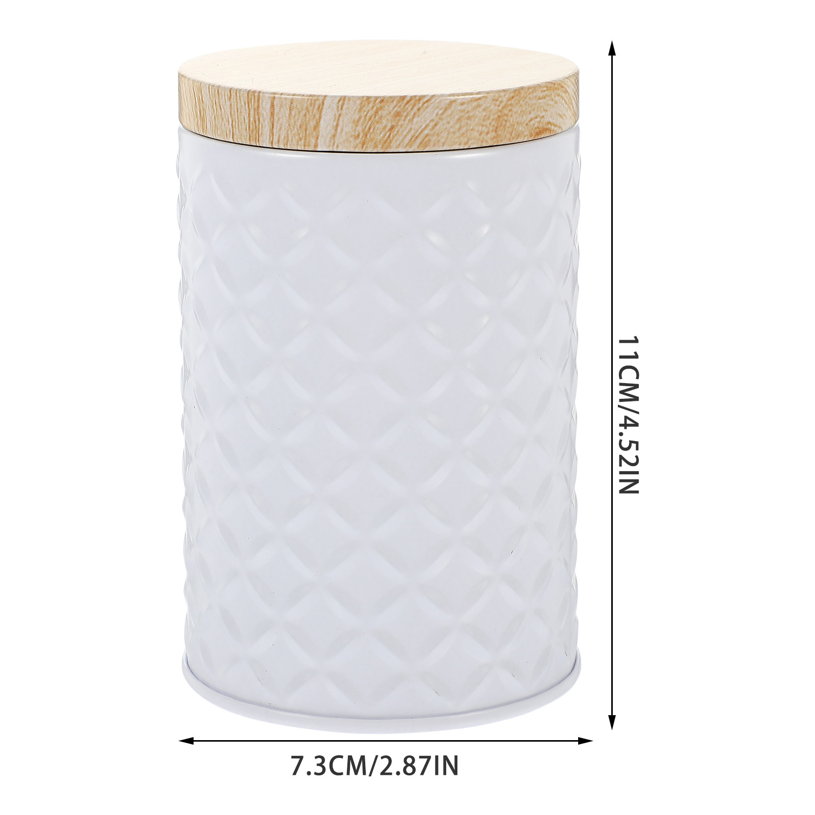 2Pcs Food Grade Tinplate Stora - Food Storage With Lids ulasan dan harga