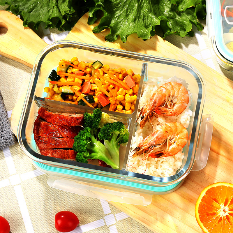 Glass Fresh-Keeping Box high B - Food Storage Safety ulasan dan harga