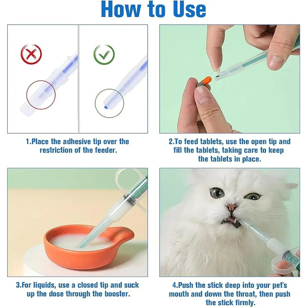 Dog Cat AccessoriesPet Syringe - Food Storage Youtube ulasan dan harga
