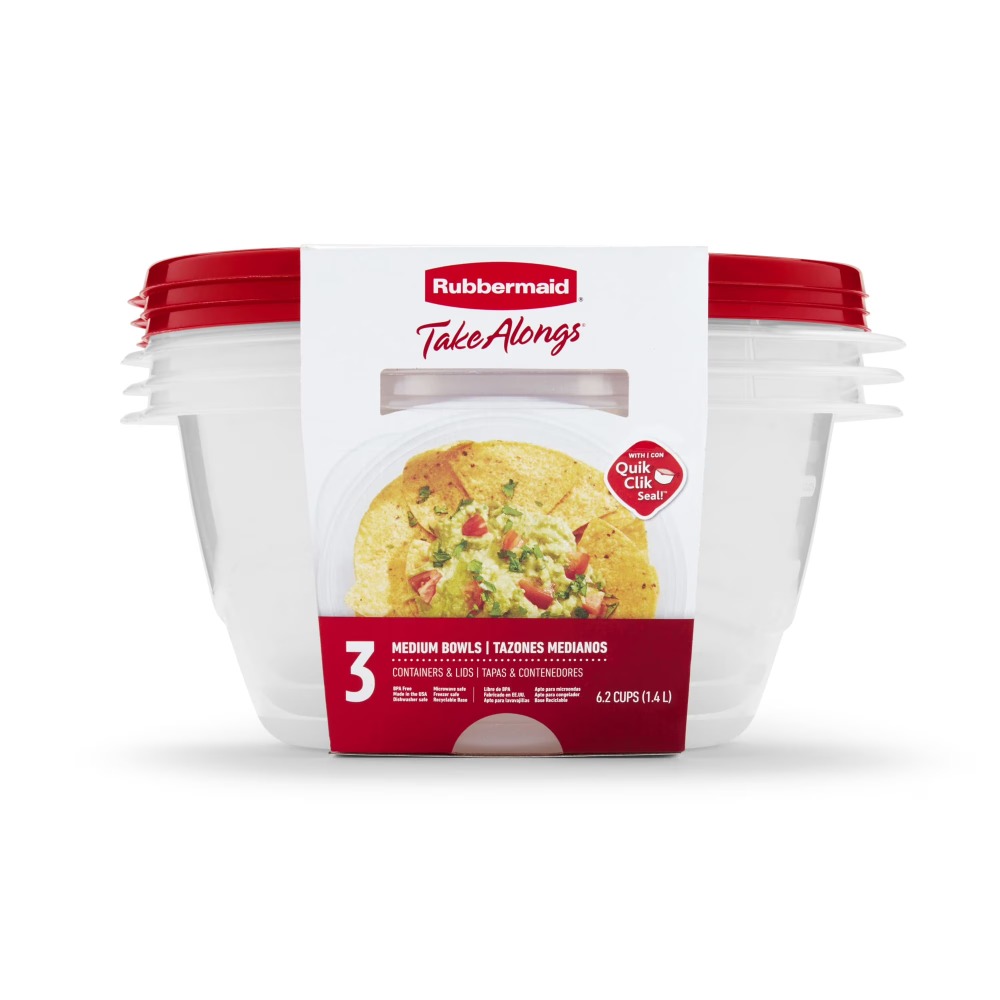 Large Round Food Storage Conta - Food Storage With Lids ulasan dan harga