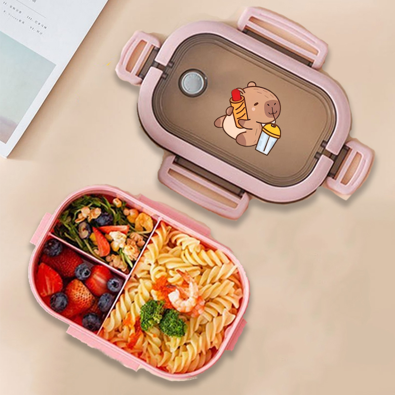 Capybara Bento Lunch Box Anime - Food Storage Usa ulasan dan harga