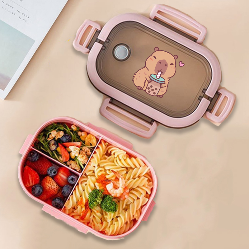 Capybara Bento Lunch Box Anime - Food Storage Usa ulasan dan harga