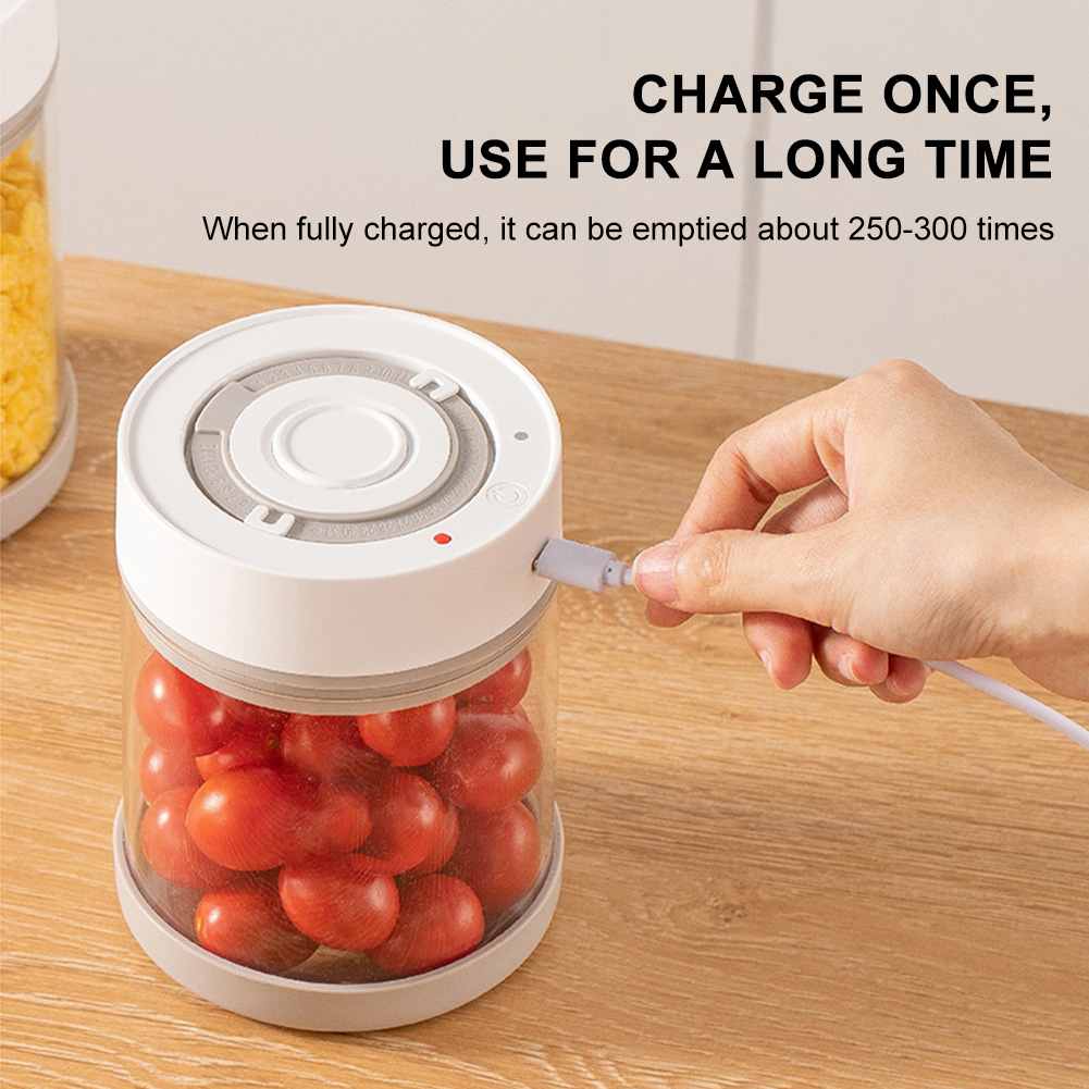 Kitchen Moisture-proof Glass C - Food Storage Vacuum ulasan dan harga