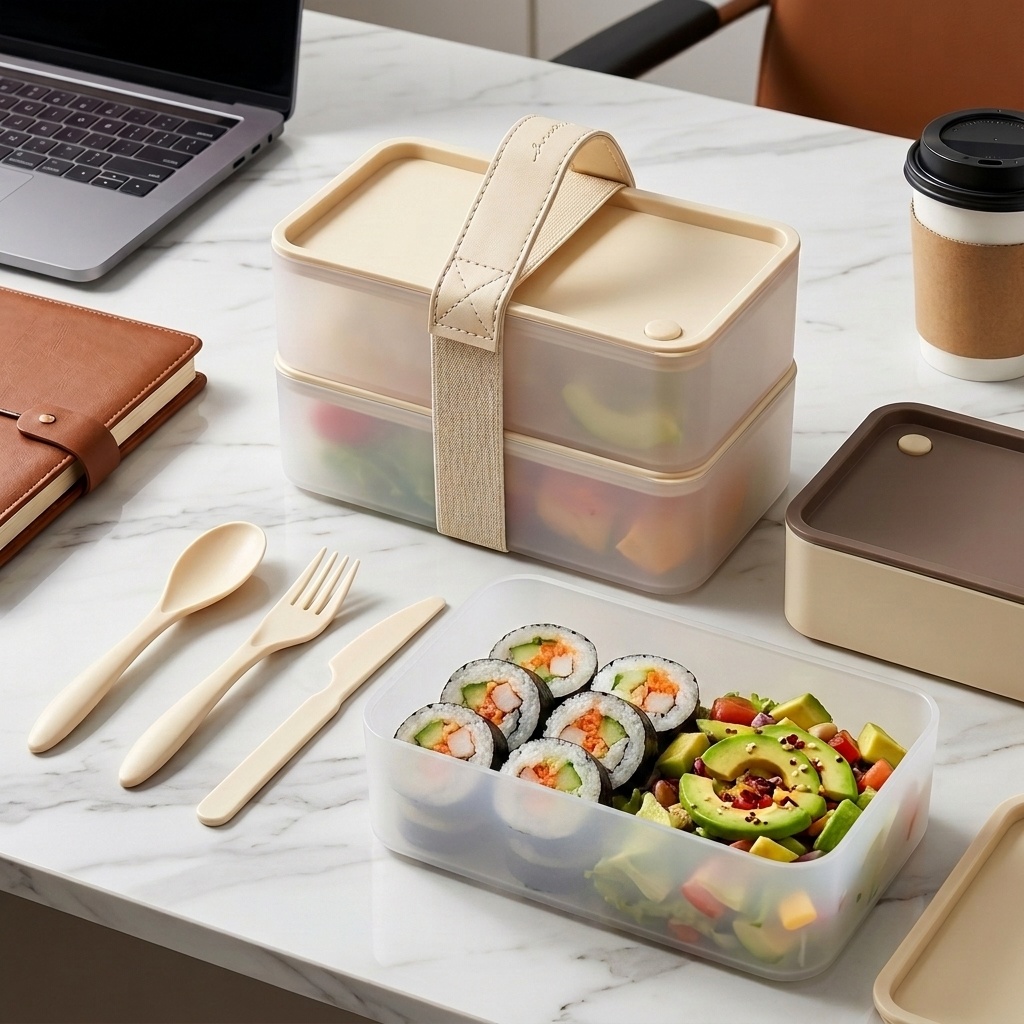 Portable Plastic Food Containe - Food Storage Safety ulasan dan harga