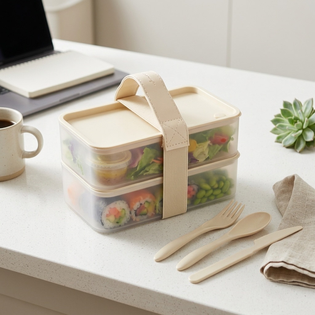Portable Plastic Food Containe - Food Storage Safety ulasan dan harga