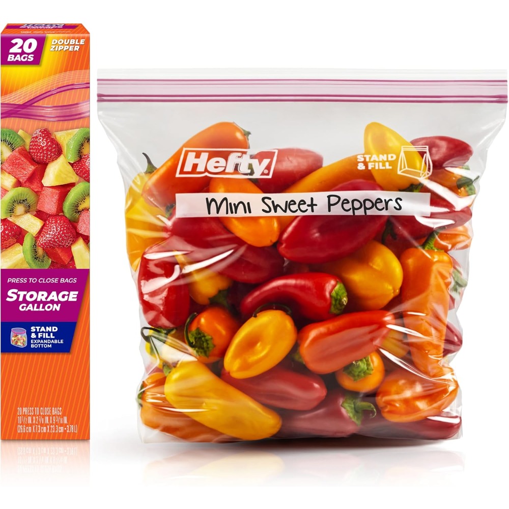 Press to Close Plastic Bags Ga - Food Storage Freezer ulasan dan harga