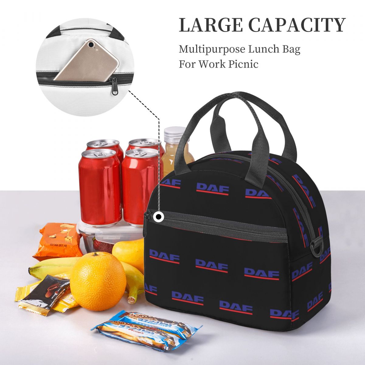 DAF Red Design Best Logo Insul - Best Food Storage ulasan dan harga