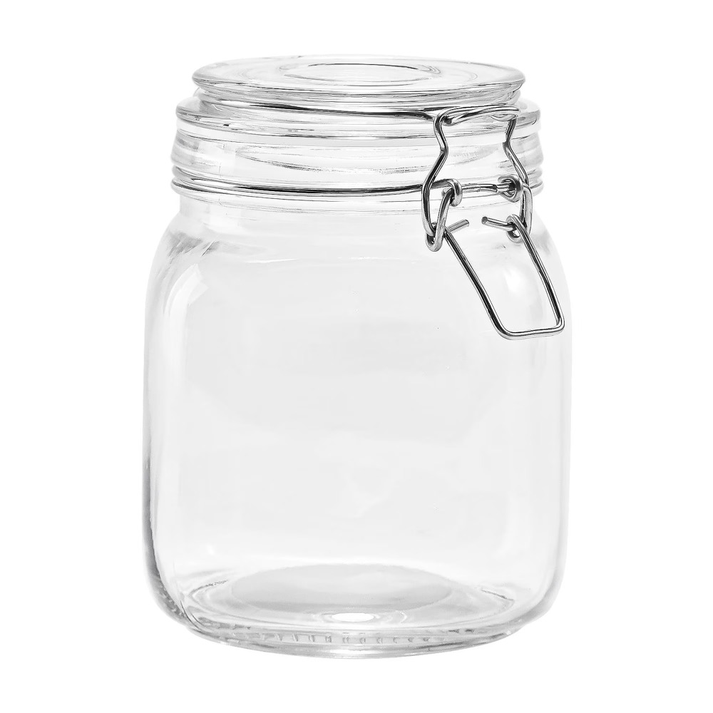Mainstays 38 oz Glass Food Sto - Food Storage With Glass Lids ulasan dan harga