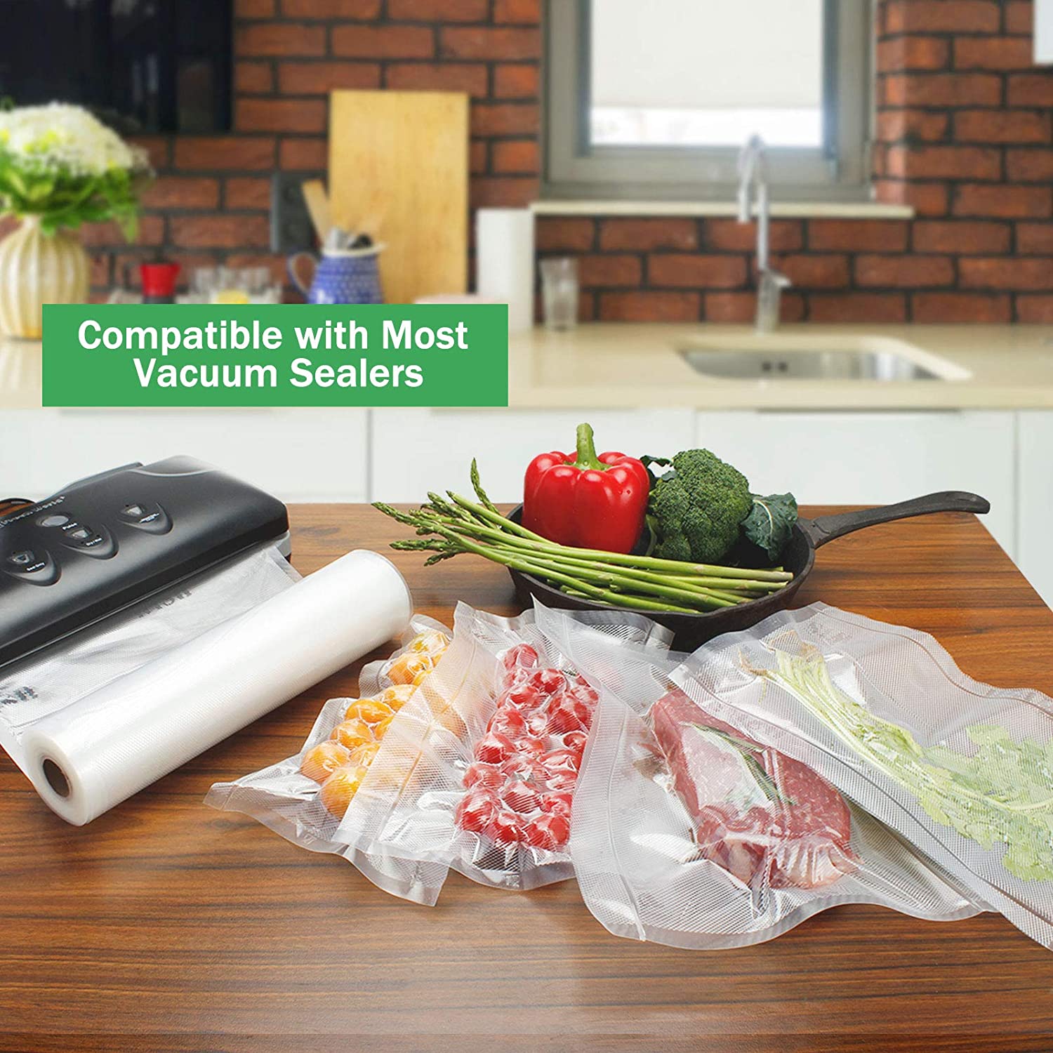 Vacuum bags for food Vacuum Se - Food Storage Vacuum ulasan dan harga