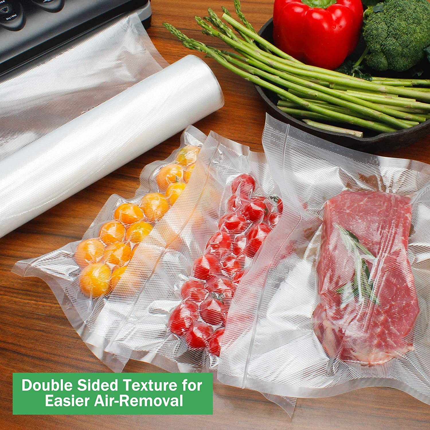 Vacuum bags for food Vacuum Se - Food Storage Vacuum ulasan dan harga