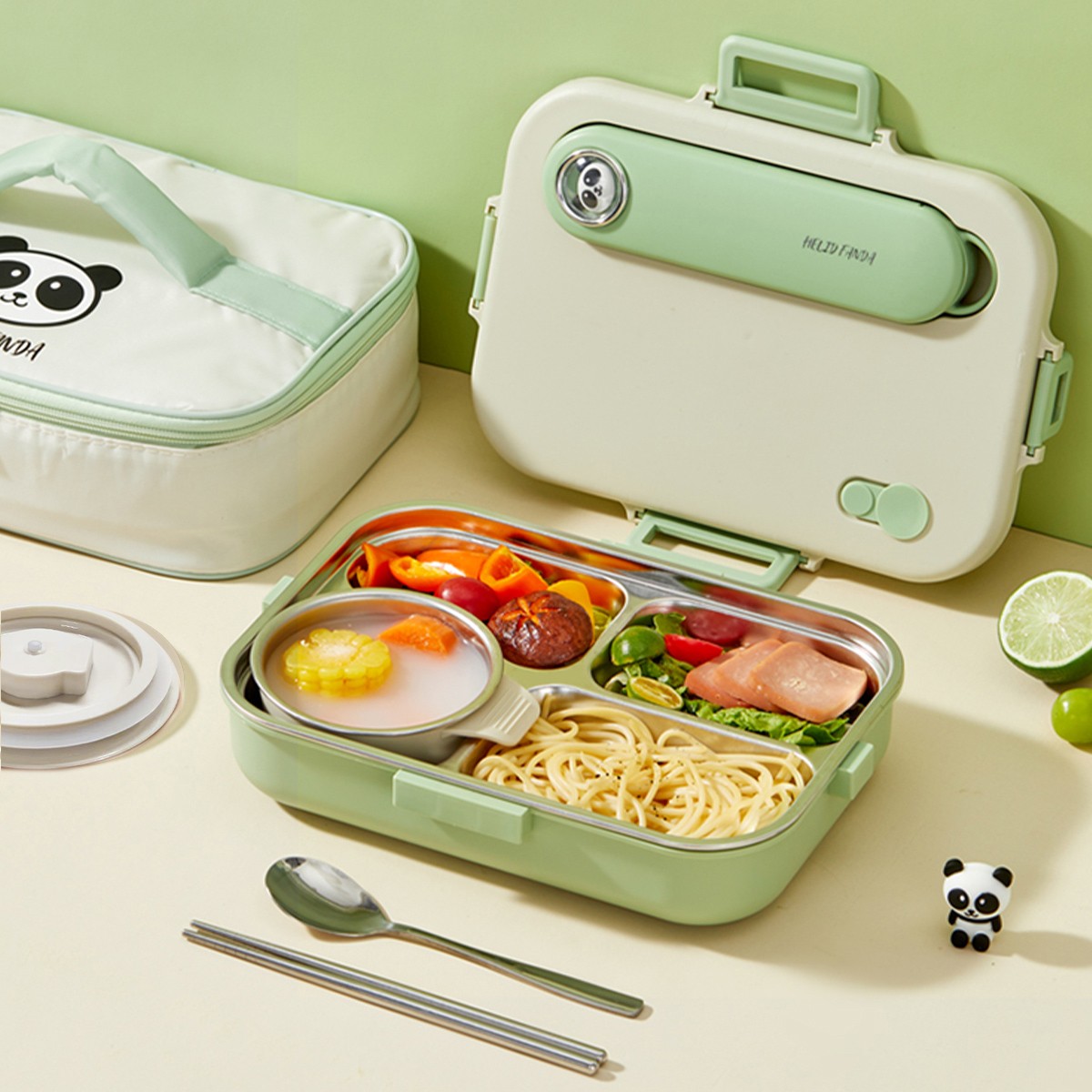 Portable Sealed 304 Stainless  - Food Storage Safety ulasan dan harga
