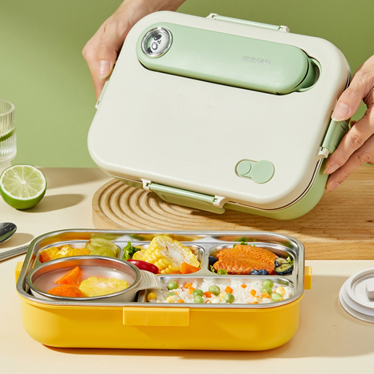 Portable Sealed 304 Stainless  - Food Storage Safety ulasan dan harga