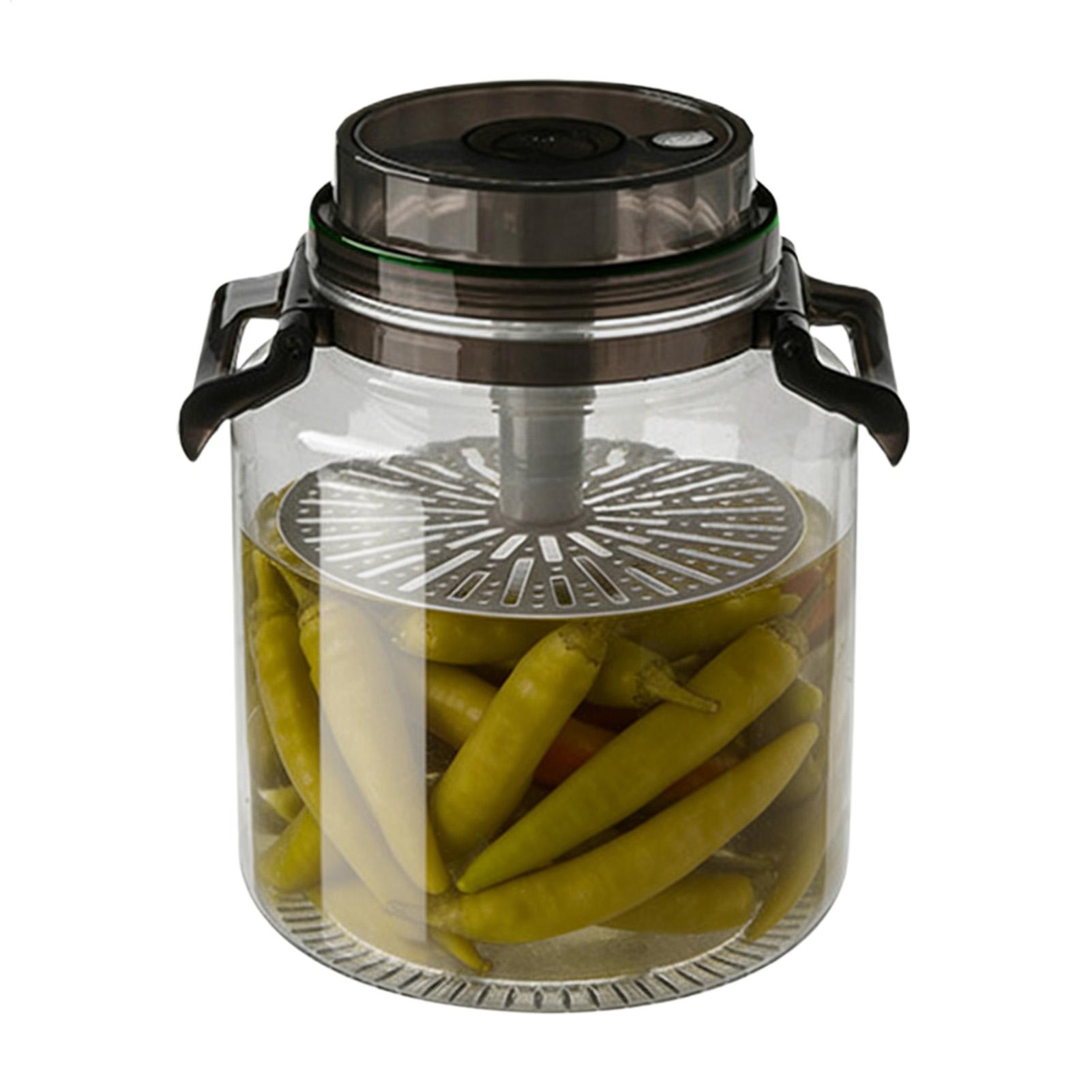 Pickle Jars with Lids 5L Round - Food Storage Lidl ulasan dan harga