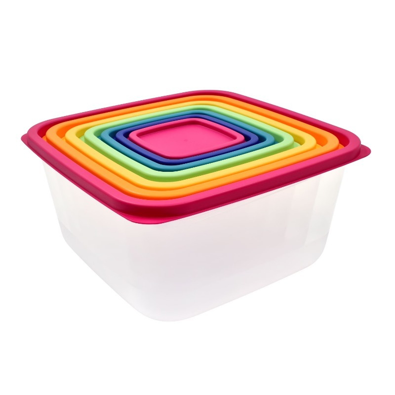 Mainstays Plastic Rainbow Food - Best Food Storage ulasan dan harga
