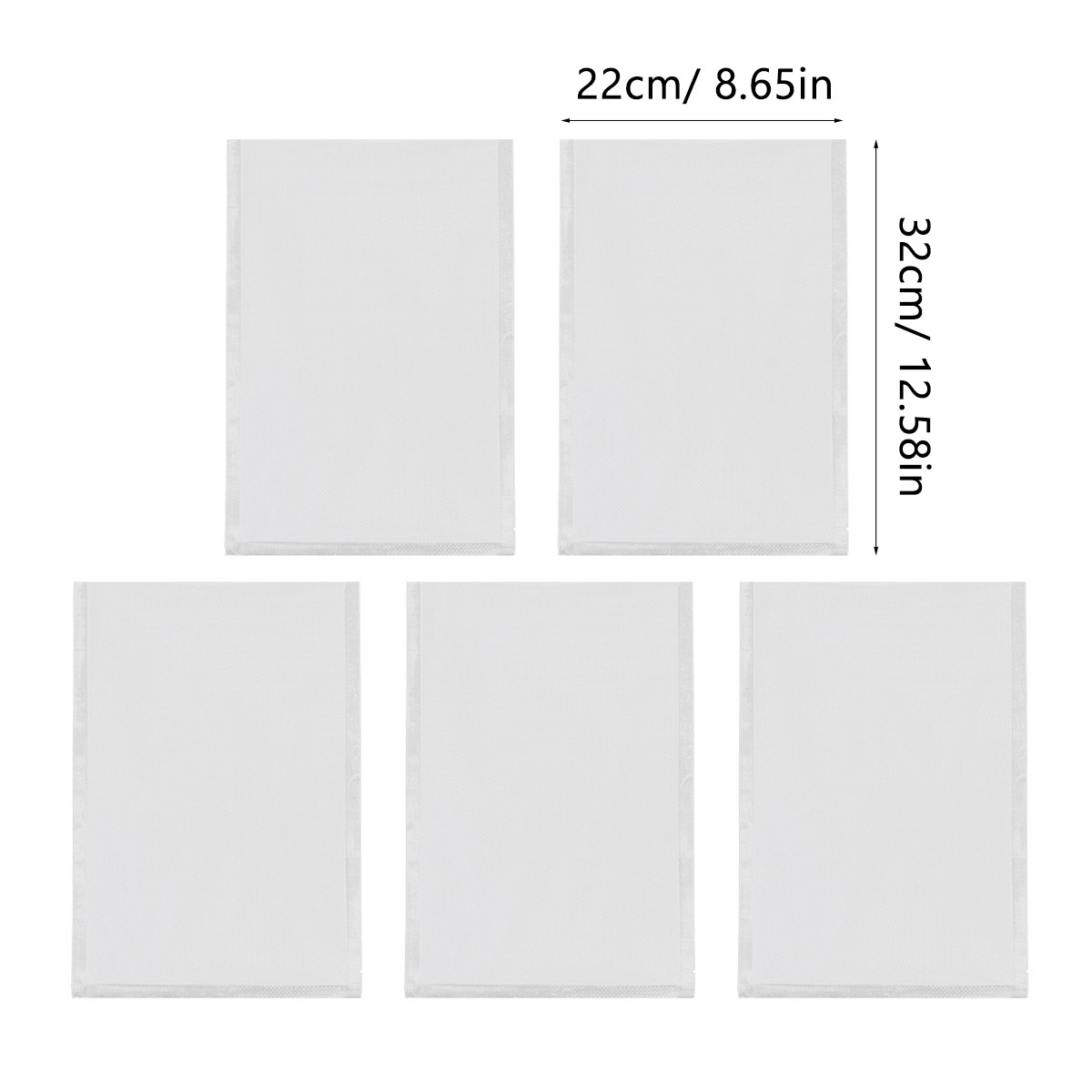 100Pcs Transparent Vacuum Seal - Food Storage Usa ulasan dan harga