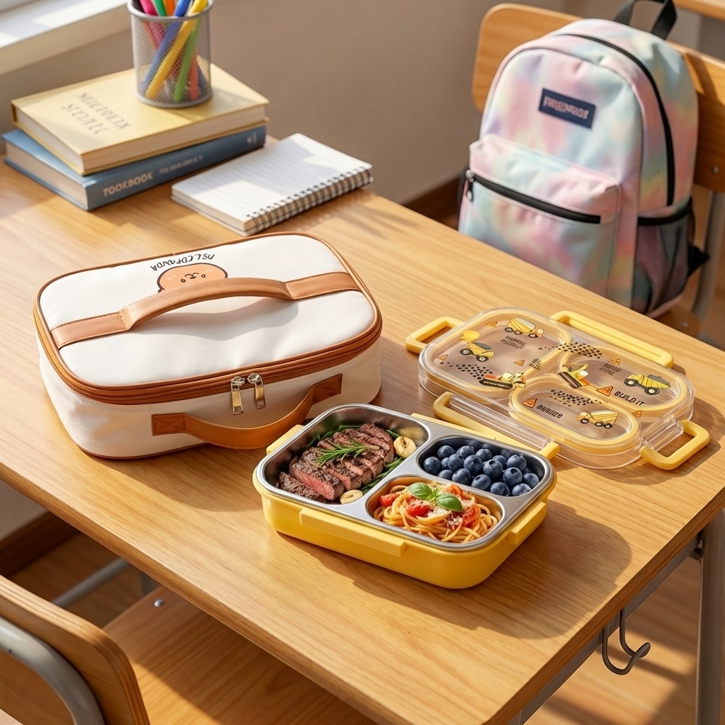 900ML Cute 304 Stainless Steel - Food Storage Safety ulasan dan harga