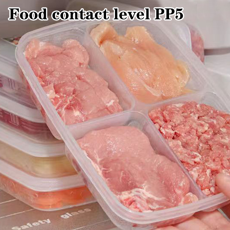 New【4 Grids Plastic Storage Bo - Food Storage Freezer ulasan dan harga
