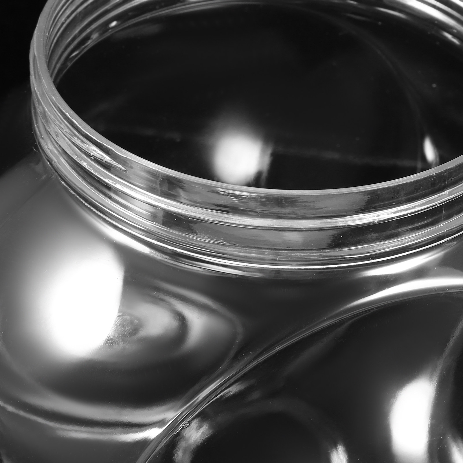 3Pcs Clear Sweet Jar 1500Ml Ro - Food Storage With Lids ulasan dan harga