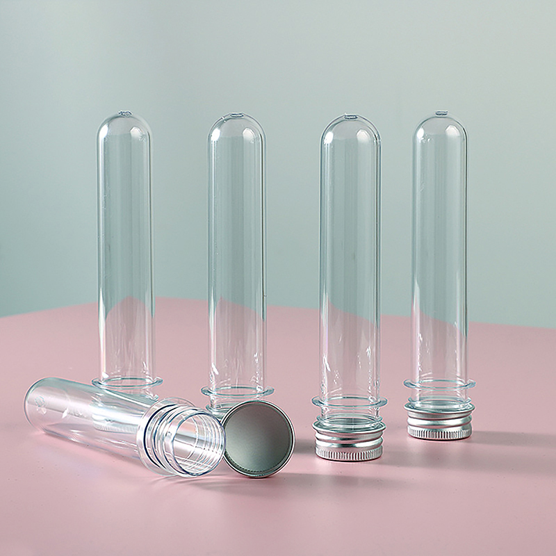 1/5Pcs Plastic Lab Test Tubes  - Food Storage Youtube ulasan dan harga