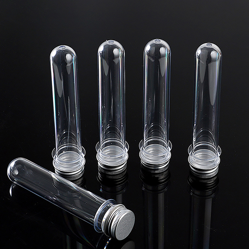 1/5Pcs Plastic Lab Test Tubes  - Food Storage Youtube ulasan dan harga