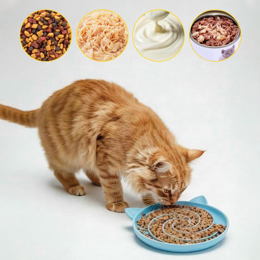 Cute Pet Slow Feeder Bowl Prev - Food Storage Safety ulasan dan harga